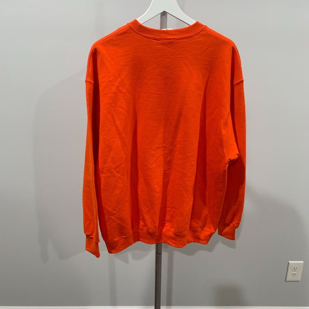 Vintage Looney Tunes Penelope Cat Orange Halloween Glow The Dark Sweater XL NWT - Picture 2 of 9